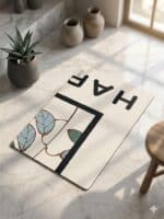 ⁦دعسة جلد ملونة 40*60 C315-21⁩ - الصورة ⁦5⁩
