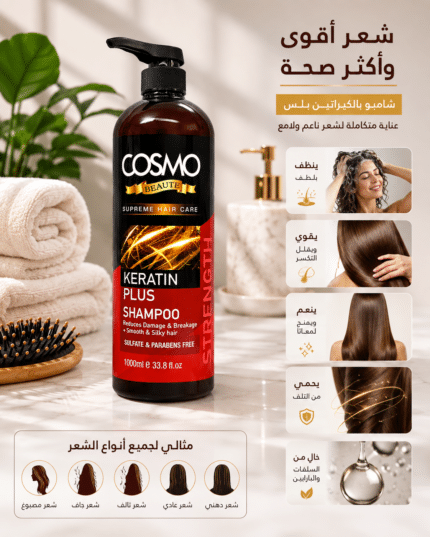 شامبو كوزمو بالكراتين بلس