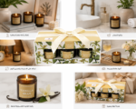 ⁦بكج شمع معطر 1/3  N15-3⁩ - الصورة ⁦5⁩